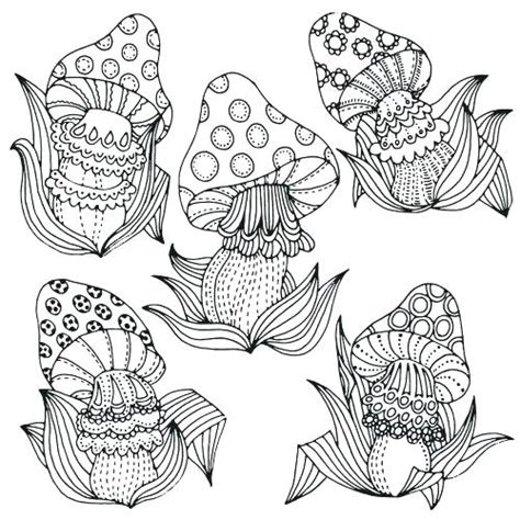 Mushroom Coloring Pages For Adults at GetDrawings | Free download