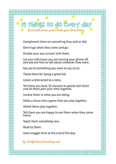 9 Uplifting Things To Say To Your Kids Every Day Perfection Pending