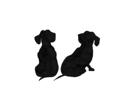 Whimsy Two By Whimsytwo On Etsy Dachshund Silhouette Wiener Dog
