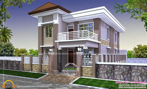 Front Elevation Designs Single Floor Houses India - Home ... 1350 square feet square meter) square yards).