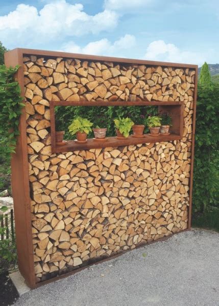 This is article about holzwände für garten luxus pavillon für balkon showdenota rating: Cortenstahl Holzlege 180 x 180cm - www.garten-bronder-shop.com