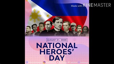 Happy National Heroes Day Youtube