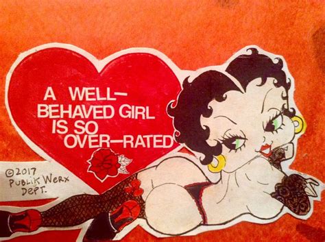 Betty Boop Valentines Burlesque Valentine Cartoon Betty Boop Betty
