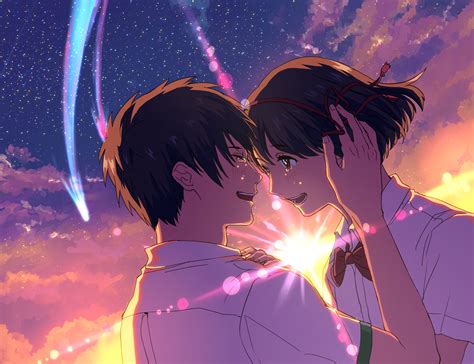 Miyamizu Mitsuha Tachibana Taki Your Name Anime Kimi No Na Wa