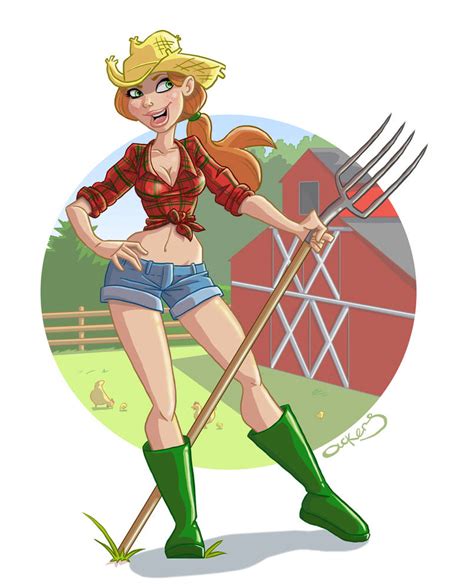 farm girl by hackman23 on deviantart