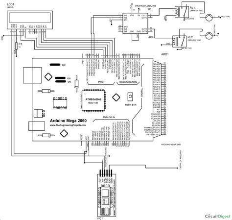 Bluetooth Based Home Automation System Circuit Diagram Circuit Diagram