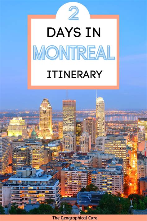 ultimate 2 day itinerary for montreal canada in 2021 canada travel montreal travel montreal