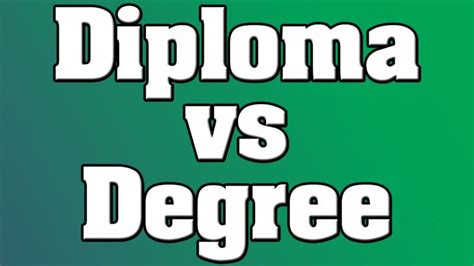 8 Crucial Difference Between Degree And Diploma A Must Read Guide