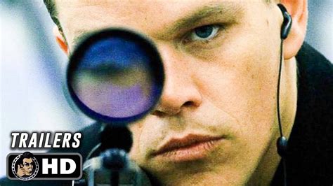 All Jason Bourne Franchise Trailers 2001 2016 Matt Damon Youtube