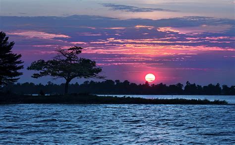Detroit Point July Sunset Photograph By Ron Wiltse Fine Art America