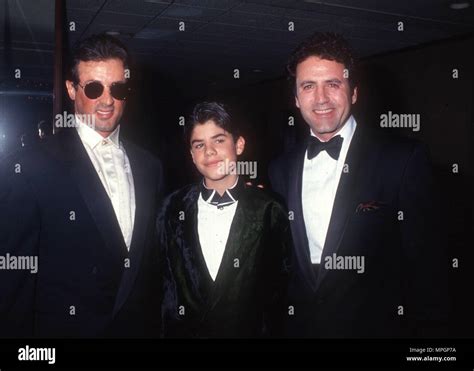 Sylvester Stallone And Brother Frank Stallone Fotografías E Imágenes De