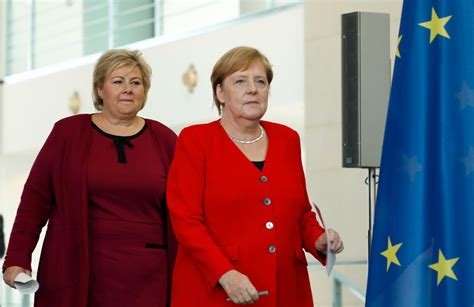 Følger Solberg Etter Merkel