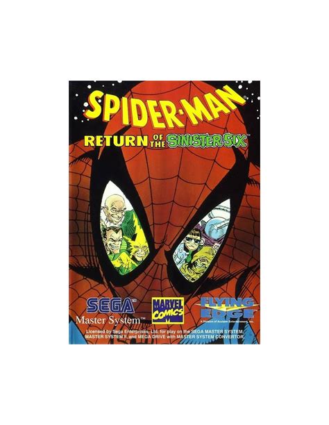 Spider Man Return Of The Sinister Six Sin Manual
