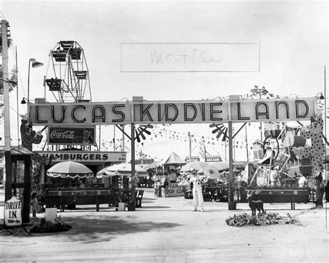 Lucas Kiddleland Amusement Park La Cienega Blvd Beverly Hills 1945