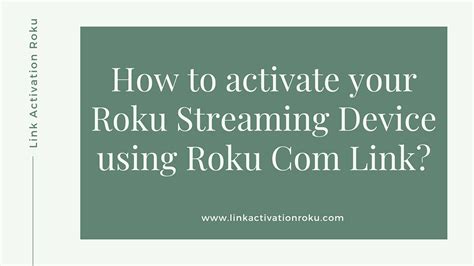 How To Activate Roku Using The Roku Com Link By Rokucomlink Medium
