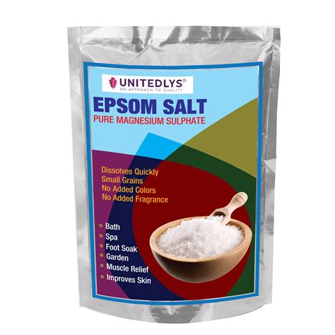 Unitedlys Epsom Salt Magnesium Sulphate For Plant Growth And Plant