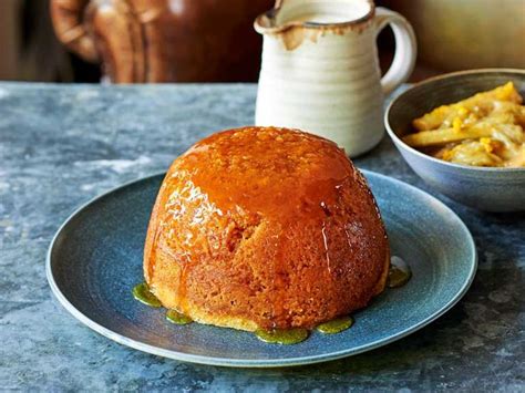 A Classic British Golden Syrup Steamed Pudding From James Martins