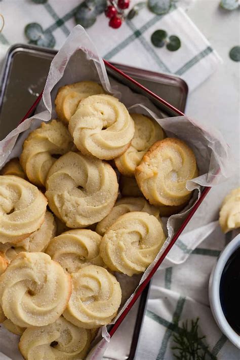 Preheat oven to 180°c (356°f). Danish Butter Cookies | Brown Eyed Baker | Recipe | Danish ...