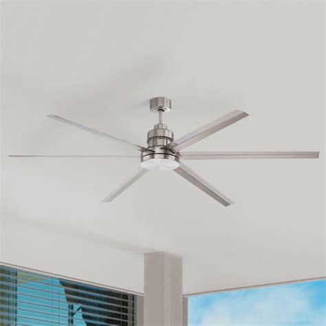 Hunter's damp rated ceiling fans are engineered to withstand the outdoor elements without sacrificing designer style and powerful airflow. Craftmade Lighting Mondo Brushed Polished Nickel Ceiling ...