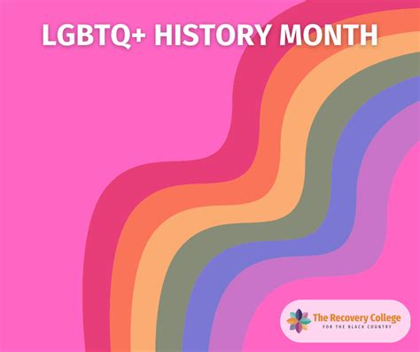 The Recovery College Celebrates Lgbtq History Month Blog