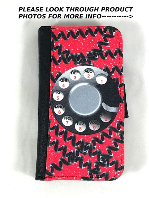 Retro Phone Case Wallet Rotary Dial Phone Case Iphone Etsy