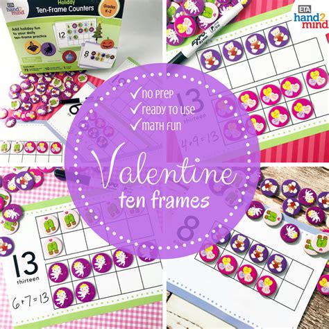 Use These Awesome Valentines Day Ten Frame Activities To Practice