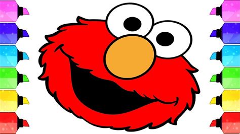 Draw Elmo Easy And Cute Elmos World Drawing How To Draw Elmo Youtube