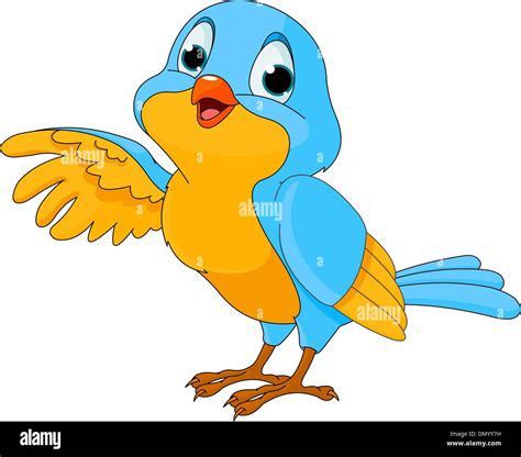 Cartoon Waving Bird Hi Res Stock Photography And Images Alamy