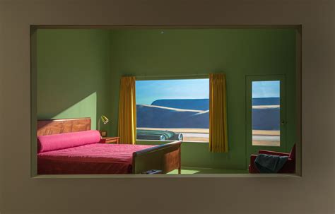 Edward Hopper’s Western Motel Recreated In An Exhibition Fubiz Media