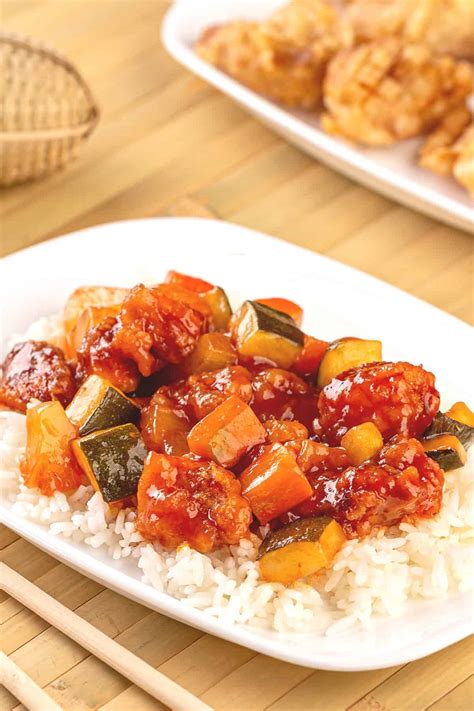 Authentic Cantonese Sweet And Sour Chicken Lovefoodies