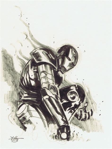 Iron Man By Dellotto Comic Art Art Superheroes