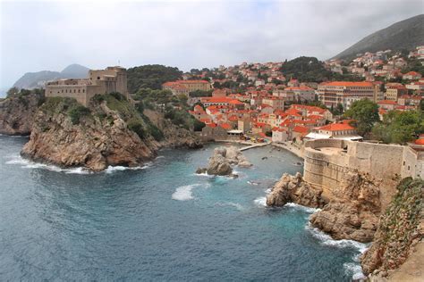 View From Dubrovnik S City Walls King S Landing Dubrovnik Croatia Birds Eye View Blogging