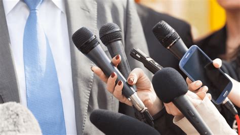 Your press conference background stock images are ready. Press interview News conference Wallpaper