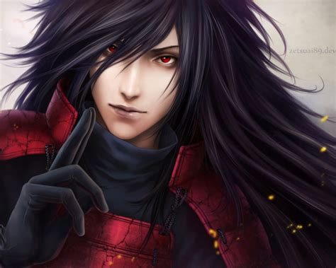 X Resolution Animated Illustration Man With Long Black Hair Naruto Shippuuden Uchiha