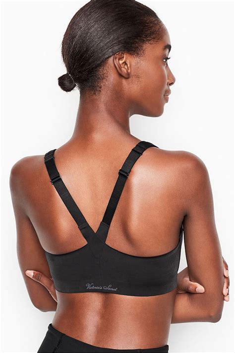 Buy Victorias Secret Pure Black Knockout Maximum Support Front Close Sport Bra From The Next Uk