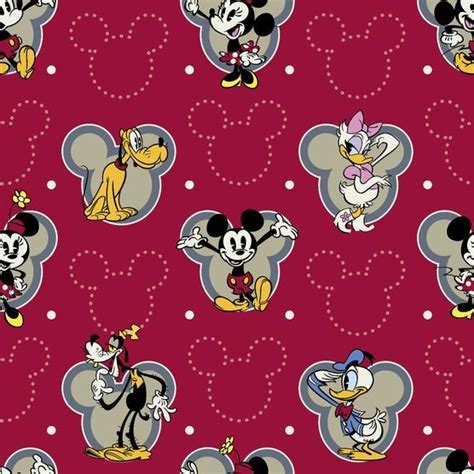 Disney Mickey And Friends Cotton Fabric At Disney Fabric