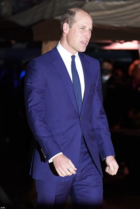 Prince William Looks Dashing In A Royal Blue Suit As He Attends The