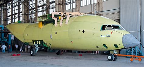 Take Off Magazine Antonov Kicks Off First An 178 Assembly