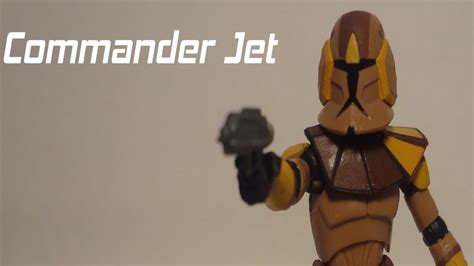 Star Wars The Clone Wars Action Figure Review Clone Commander Jet