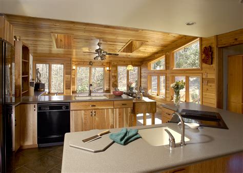 A sunroom addition to your home can not only keep you happy, but is also a way to reduce your home's best sunroom plans and ideas. Rustic Sunroom Addition and Kitchen Remodel - Bel-Air ...