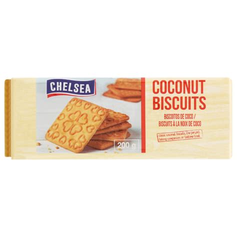 Chelsea Coconut Biscuits 200g Biscuits Biscuits Cookies And Cereal