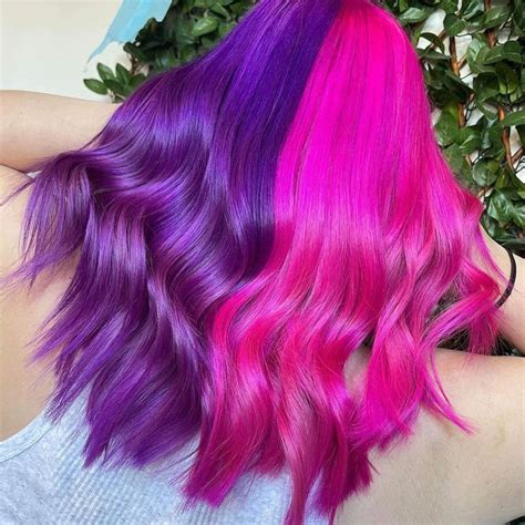 50 Gorgeous Short Purple Hair Color Ideas And Styles For 2023 Split