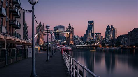1920x1080 London England Tower Bridge Thames River