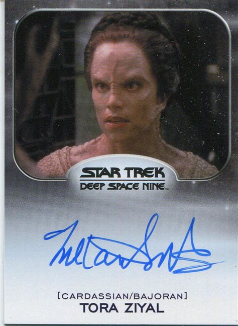 Star Trek 50th Anniversary 2017 Autograph Card Melanie Smith As Tora