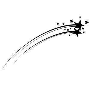 Double Shooting Star Transparent Png Stickpng