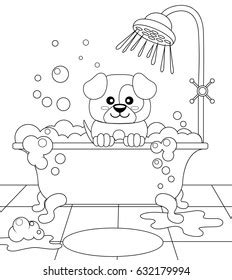 Coloring Page Soap Images Stock Photos Vectors Shutterstock