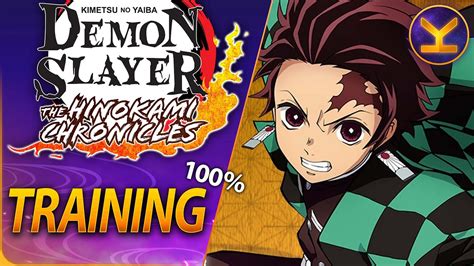 Demon Slayer Hinokami Tanjiros Training 100 All Ranks Gold