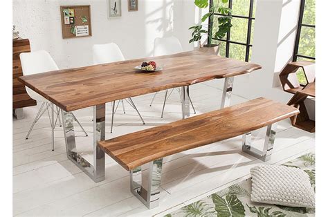Table de salle à manger design / Bois massif pour salle à manger