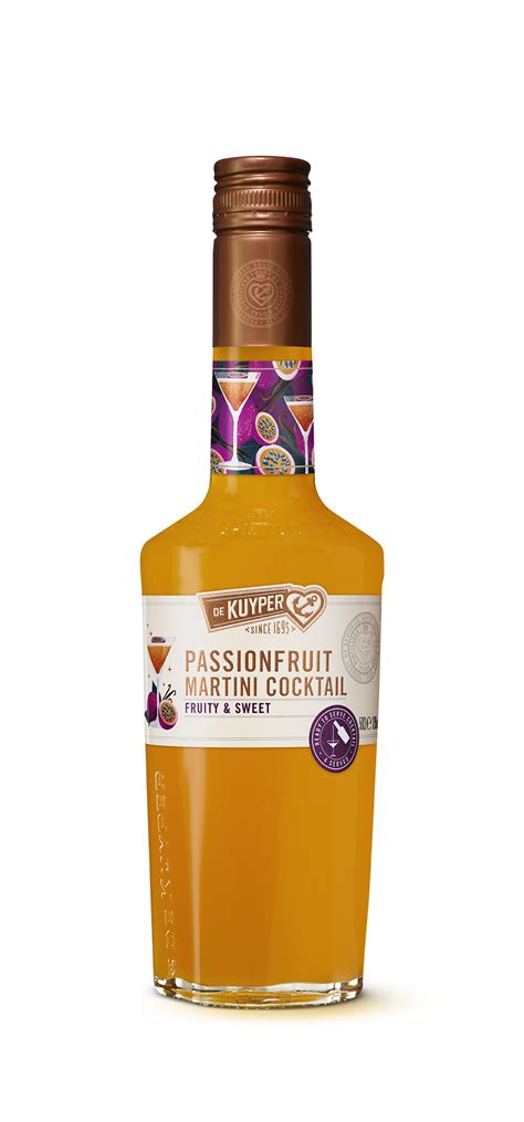Passionfruit Martini Cocktail De Kuyper