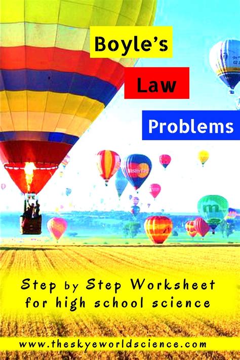 Ngpf fellow amanda volz explains how she uses this. Boyle's Law Problems Worksheet | Basic math skills ...
